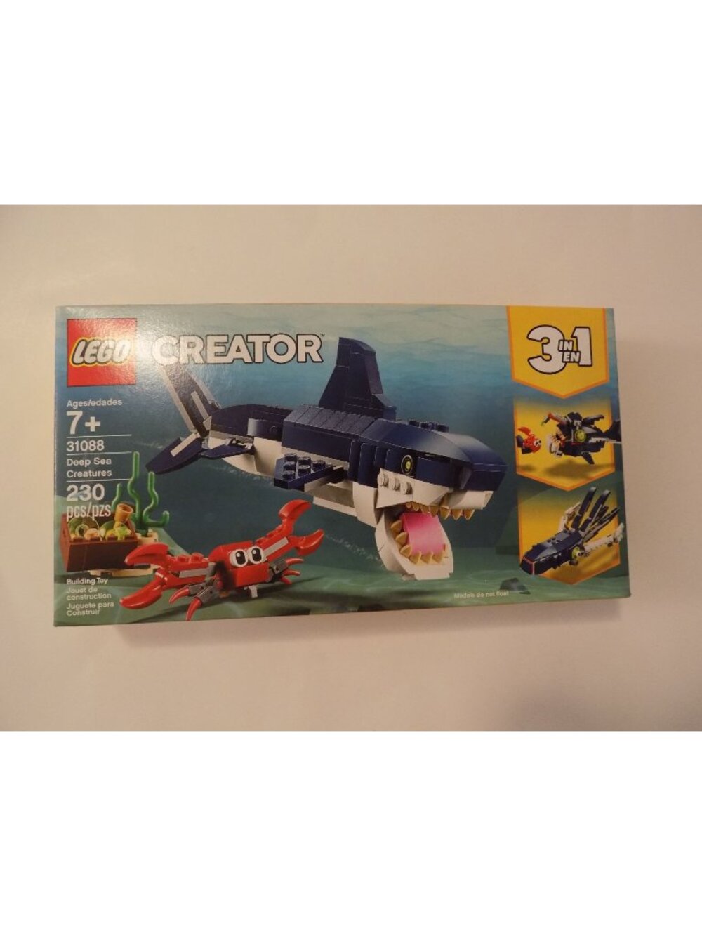 LEGO Creator Deep Sea Creatures Building Kit #31088